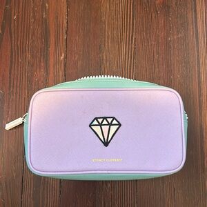 Stoney Clover Lane Dog Patch Friends Nylon Small Pouch Teal Swim Bag